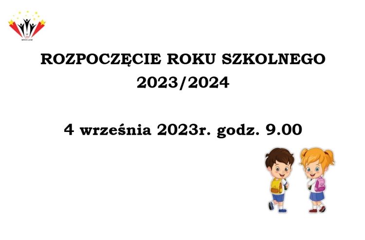 ROZPOCZĘCIE ROKU SZKOLNEGO 2023/2024 - Szkoła Podstawowa nr 13